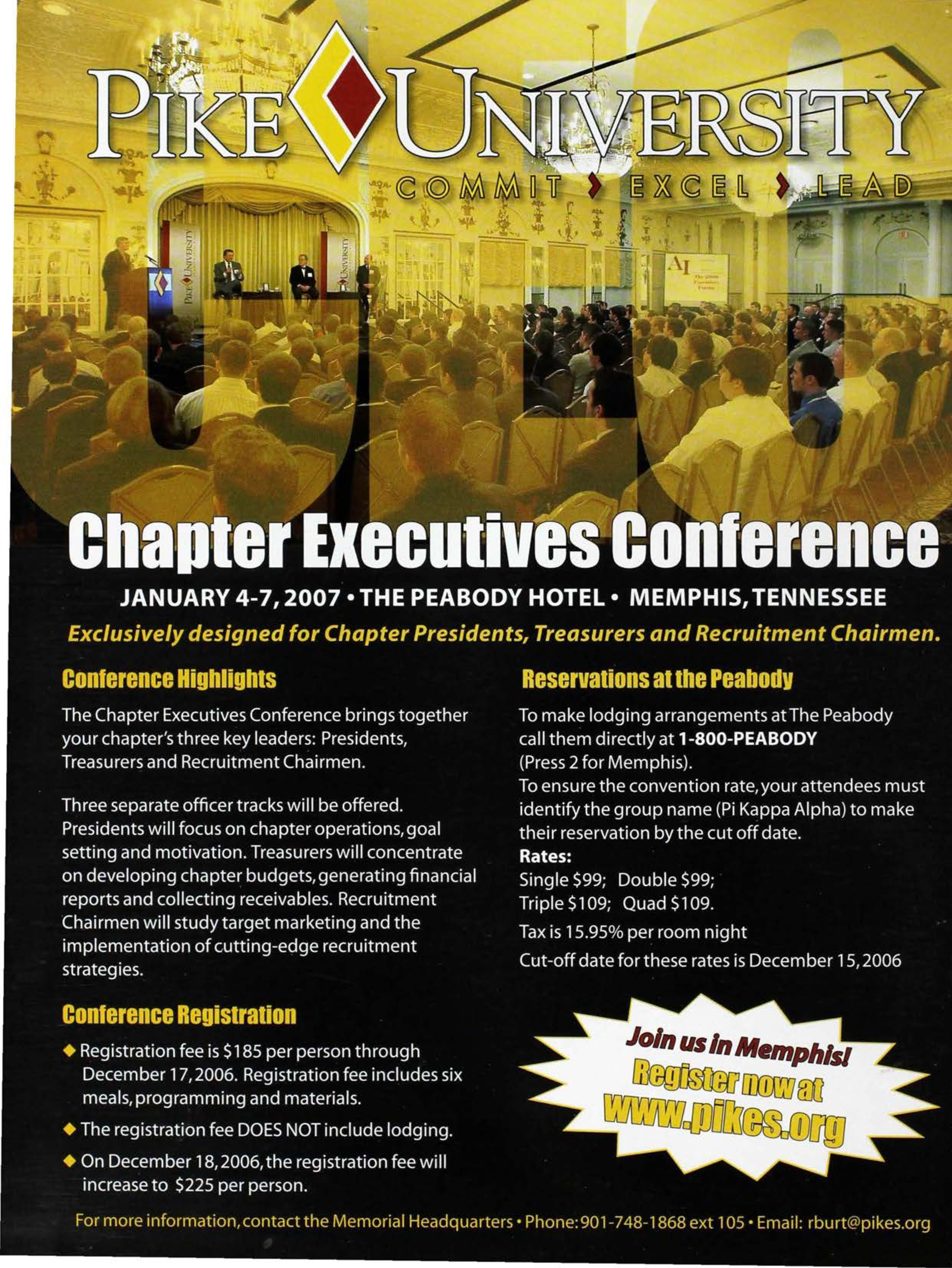Pike University Chapter Executives Conference